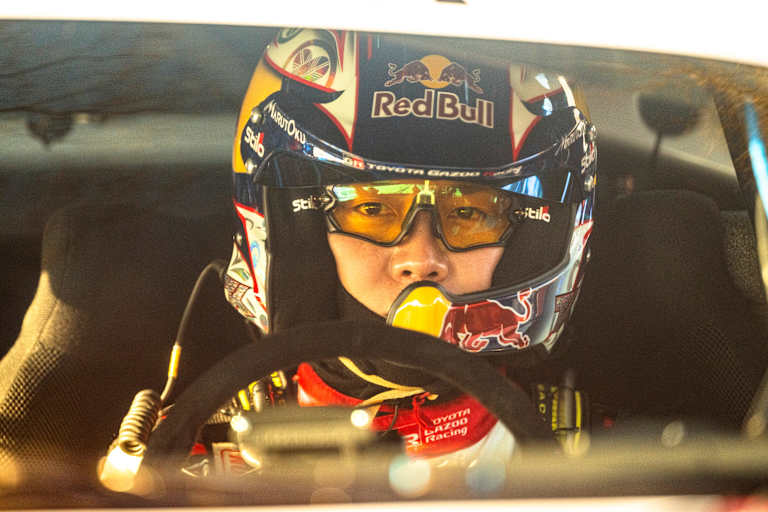 Fokusiert an die Spitze: Toyota-Pilot Takamoto Katsuta 