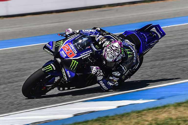 Nur Platz 18 nach Tag 1 für Yamaha-Ass Fabio Quartararo