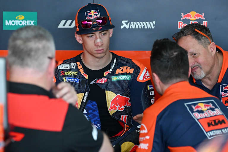 Noch keine Zeitenjagd: KTM-Youngster Acosta nach Tag 1 in Buriram