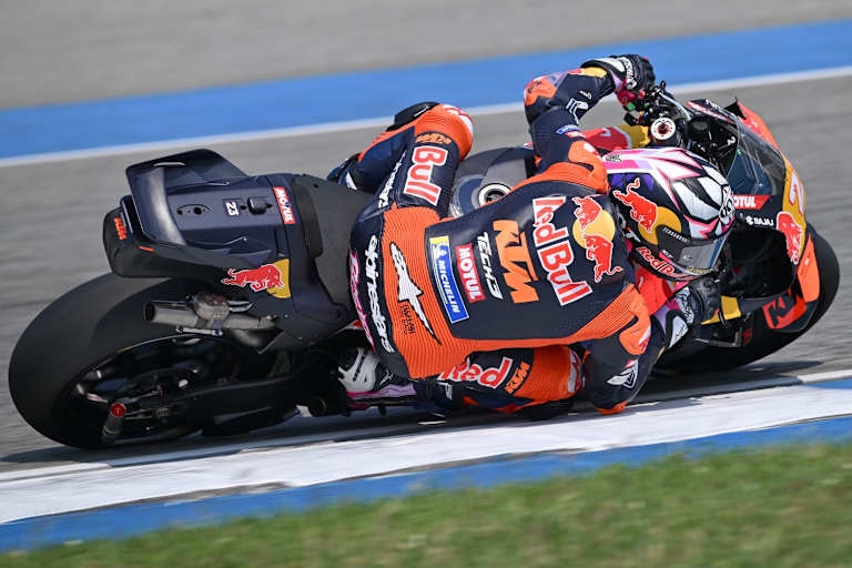 Auf der Suche nach Grip und Speed: Enea Bastianini (KTM)