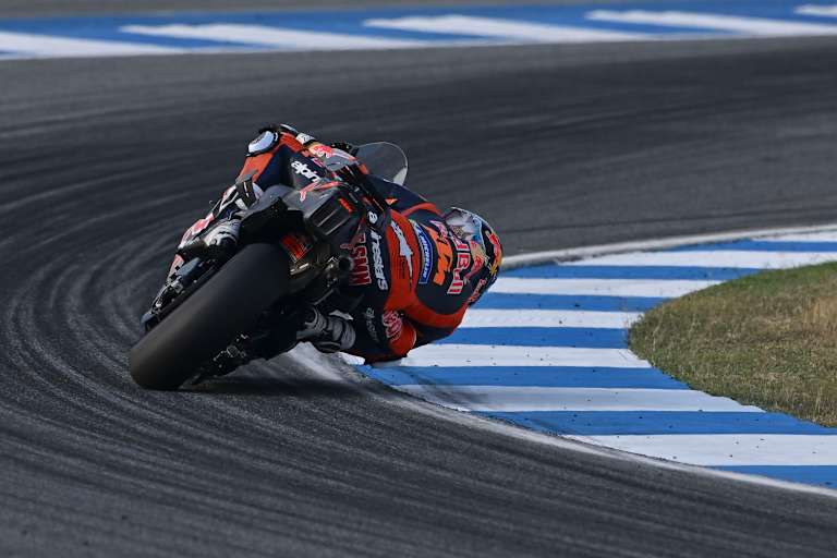 Pedro Acosta verbesserte sich am letzten Testtag