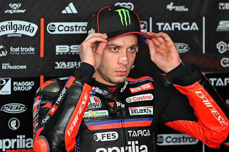 Starter erster Aufschlag von Marco Bezzecchi in Thailand