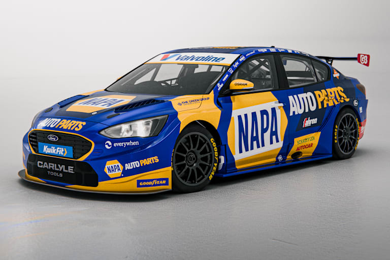 Die neue Ford Focus Limousine für die BTCC