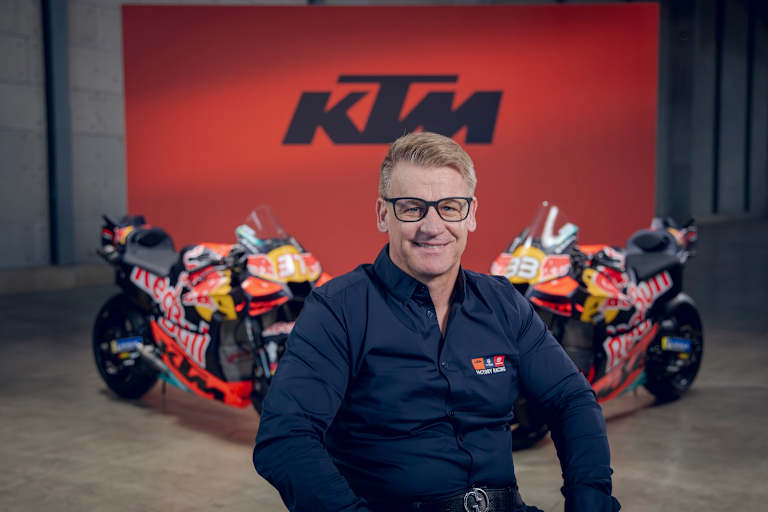 Pit Beirer, verantwortlich für den Rennsport bei KTM