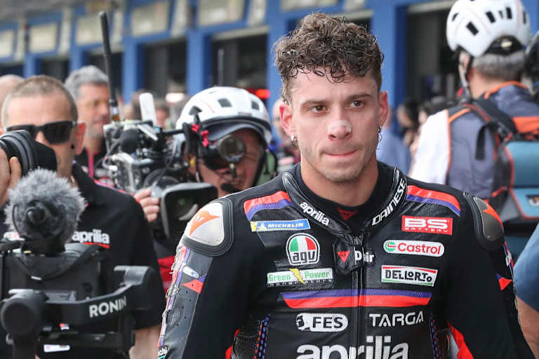 Marco Bezzecchi: In Führung liegend abgeflogen