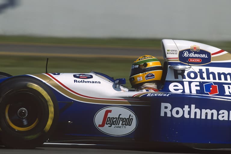 Ayrton Senna 1994 im Williams