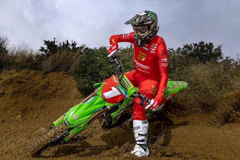 Romain Febvre startet 2026 mit der Startnummer 1 des Weltmeisters