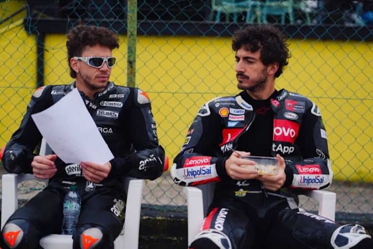 Vorbesprechung für 2027? Pecco Bagnaia und Marco Bezzecchi
