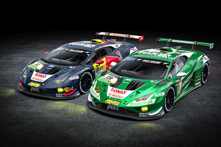 Auch in diesem Jahr ein Red Bull Lamborghini am Start