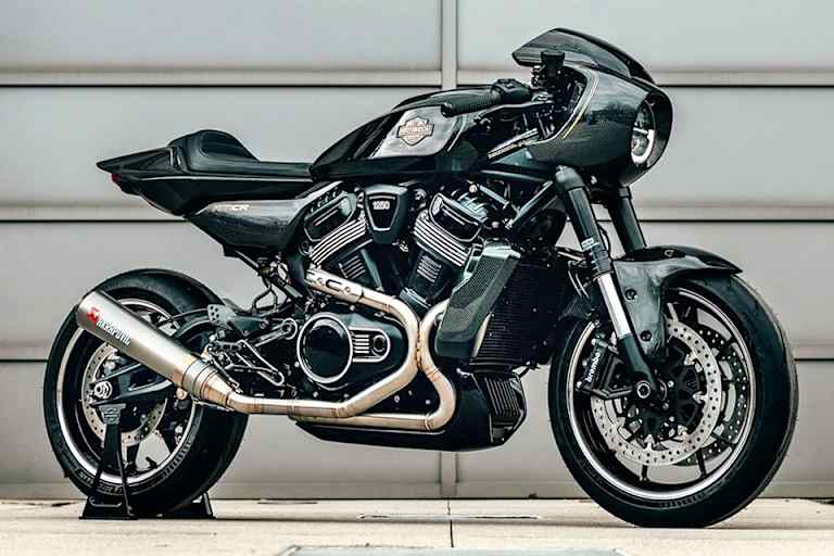 Bislang nur ein Konzept: Stilsicherer Cafe Racer von Harley-Davidson