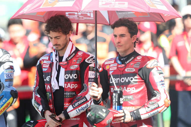 2027 wieder getrennt? Das Ducati-Duo Marc Marquez und Pecco Bagnaia