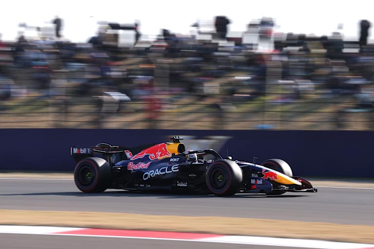 Max Verstappen kämpfte im Qualifying zum China-GP mit seinem Dienstwagen