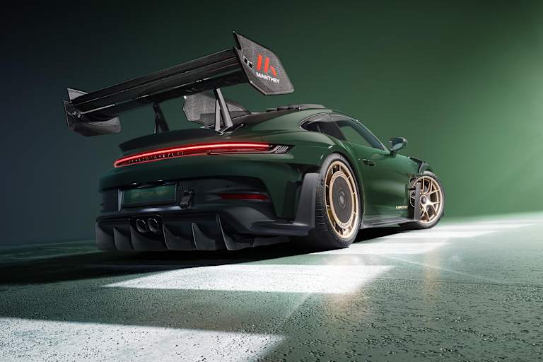 Der Porsche 911 GT3 RS MR bildet die Basis des Projekts