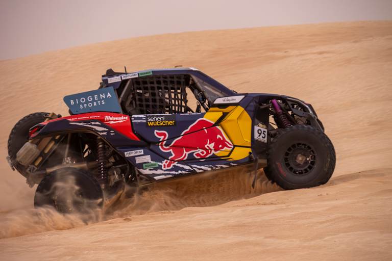 Matthias Walkner in der SSV-Klasse mit einem Can-Am Maverick X3 am Start