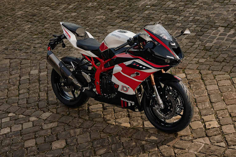 Standardversion der Bimota KB399 ohne Karbon