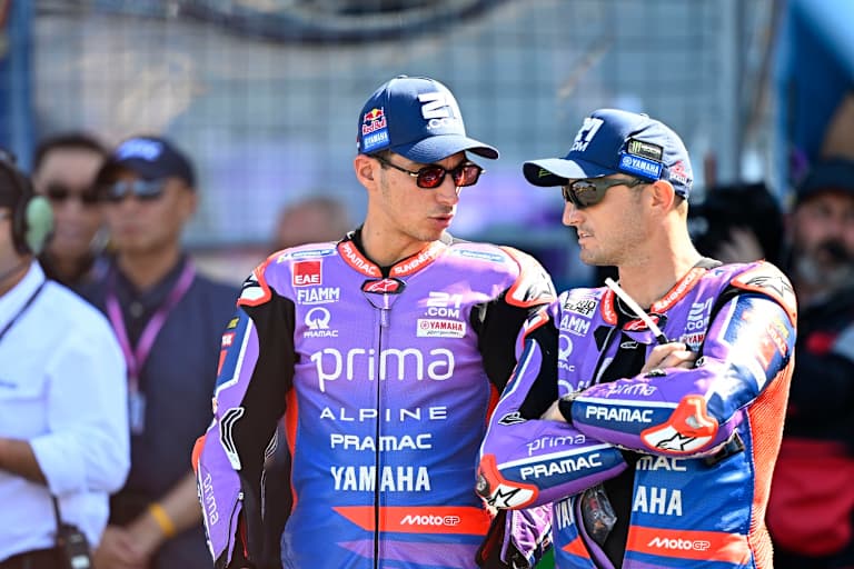 «El Turco» mit Pramac-Teamkollege Jack Miller (re.)