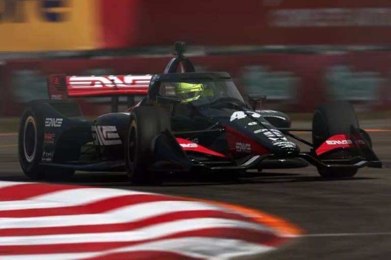 Mick Schumacher in St. Petersburg