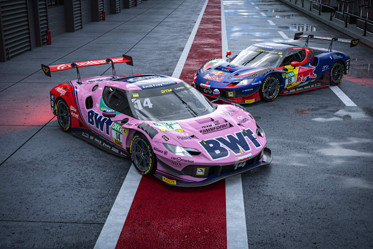 Neues Farbkleid für Emil Frey Racing