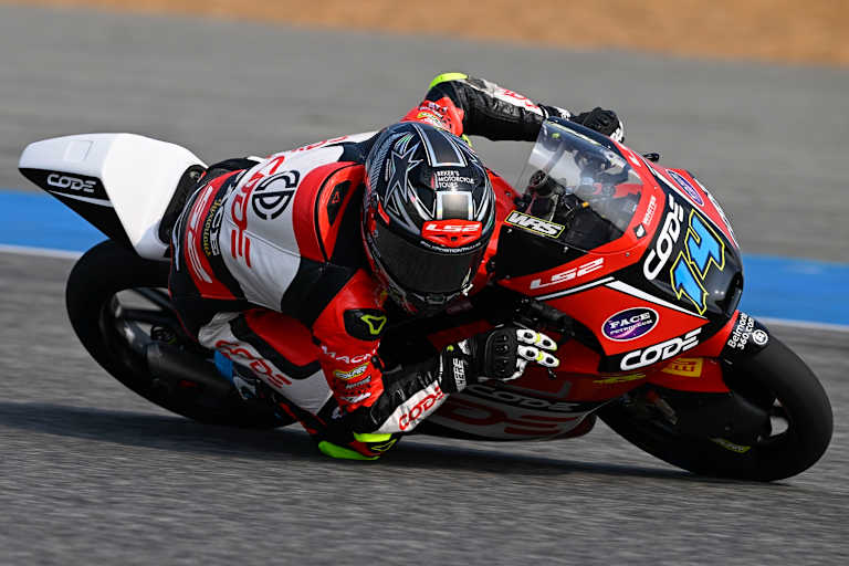 Überraschte im Zeittraining mit Platz 2: Cormach Buchanan