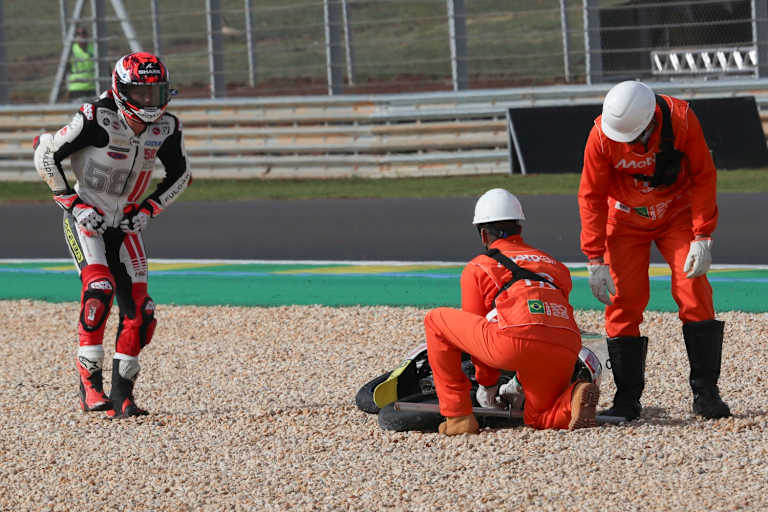 Nach Sturz am Samstag: Platz 17 im Q2 für Leo Rammerstorfer