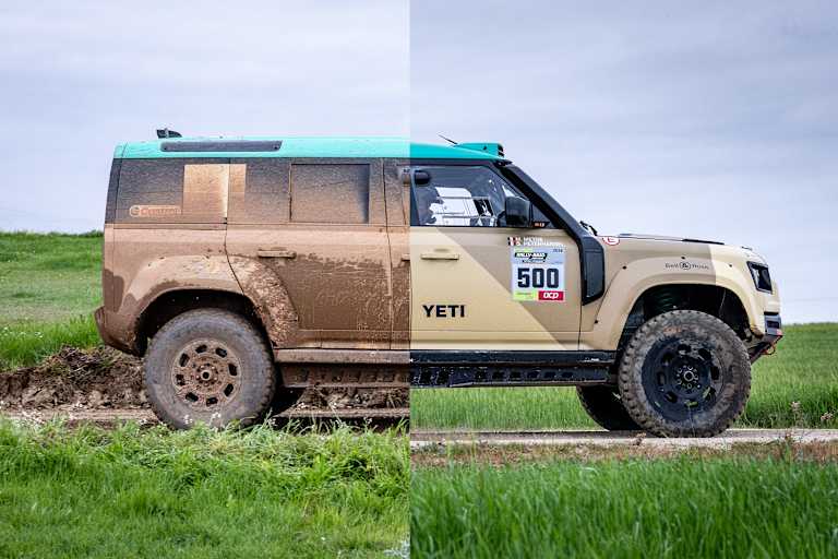 Stephane Peterhansel gewann im Defender die Stock-Kategorie