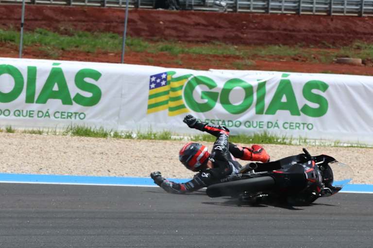 Aus in Brasilien: David Almansa flog in Führung von der Strecke