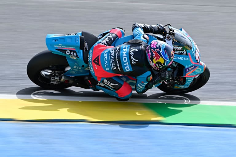 Geht den Brasilien-GP von Platz 1 an: Aspar-Pilot Dani Holgado