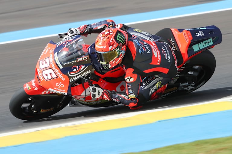 Bester Rookie im Q2: Angel Piqueras auf Platz 5