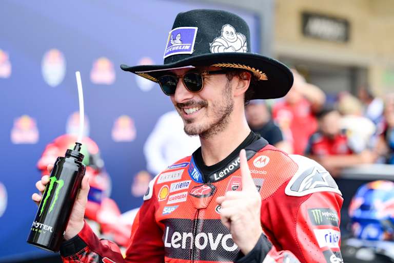 Sieger des US-GP 2025 in Austin: Ducati-Werksfahrer Pecco Bagnaia 