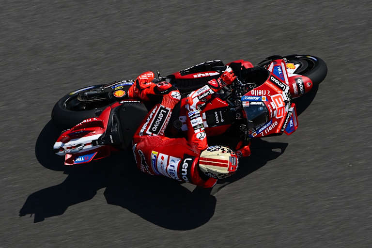 Comeback nach Riesencrash: Weltmeister Marc Marquez (Ducati)