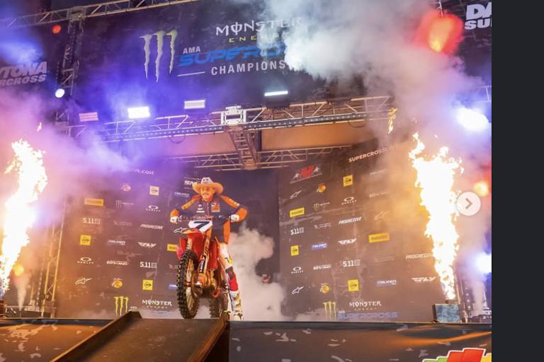 Aaron Plessinger pflegt sein Cowboy-Image