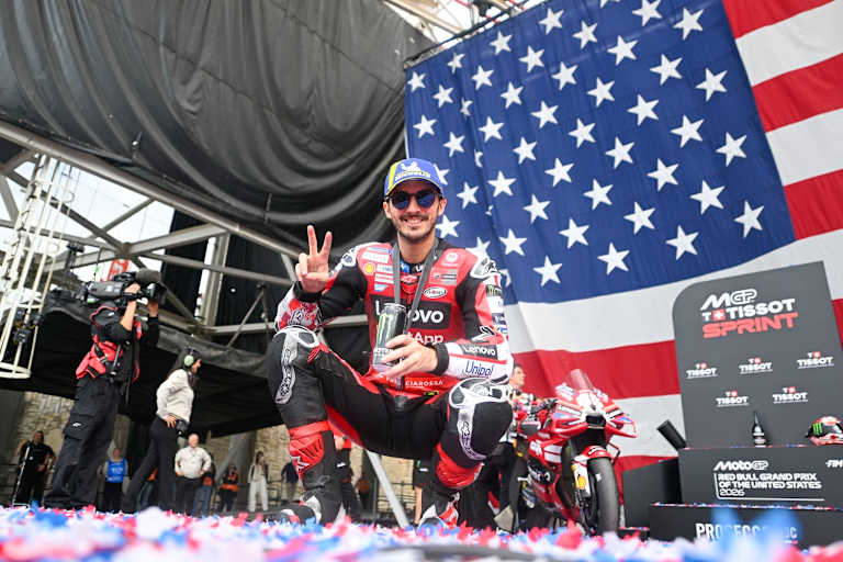 Sieger und Verlierer gleichzeitig: Ducati-Pilot Pecco Bagnaia