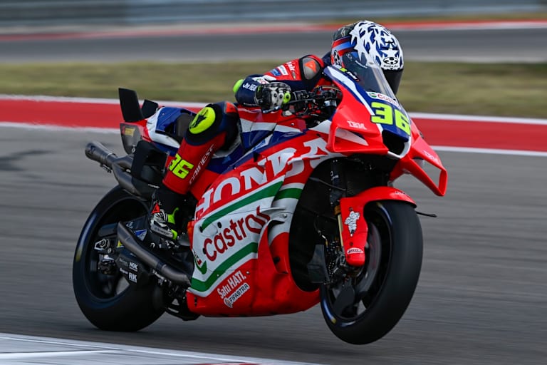 Weiter: Honda-Werksfahrer Joan Mir