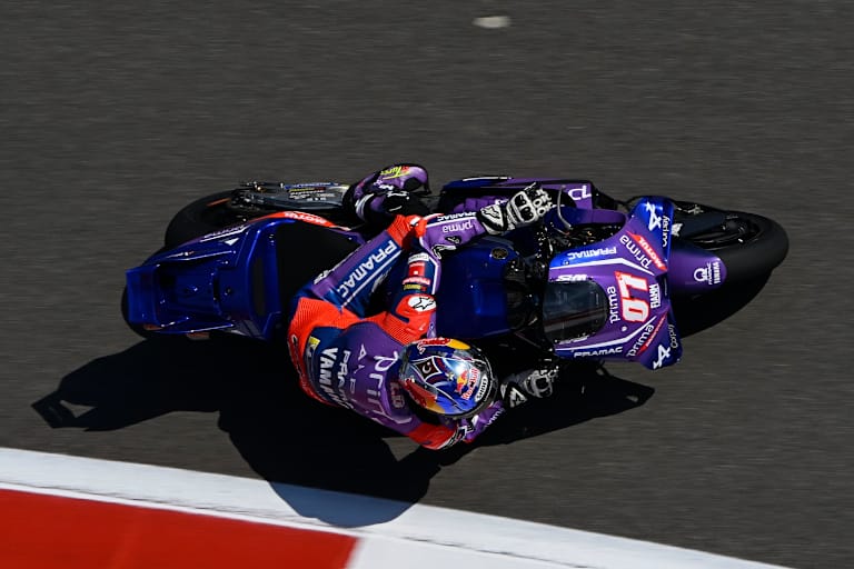 Toprak Razgatlioglu auf der Yamaha M1 in Austin