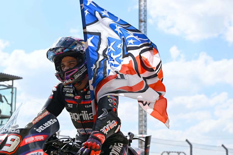 Sieger im Sprint, Zweiter im GP: Aprilia-Pilot Jorge Martin