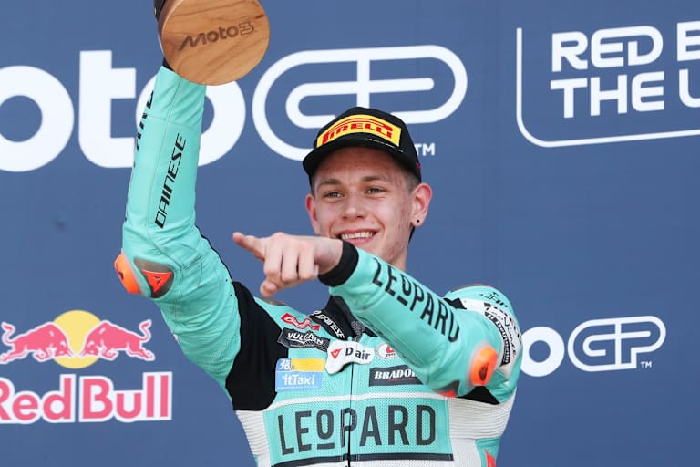 Moto3-Sieger in Austin: Guido Pini (Honda)