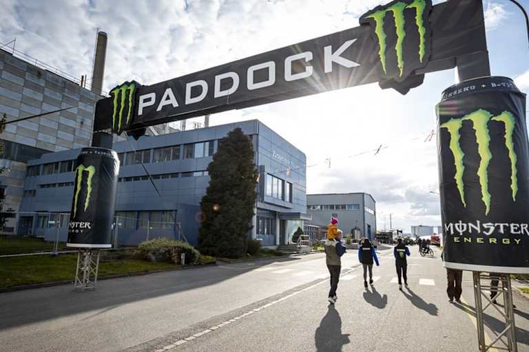 Das Fahrerlager in Frauenfeld befindet sich nicht direkt neben der Strecke