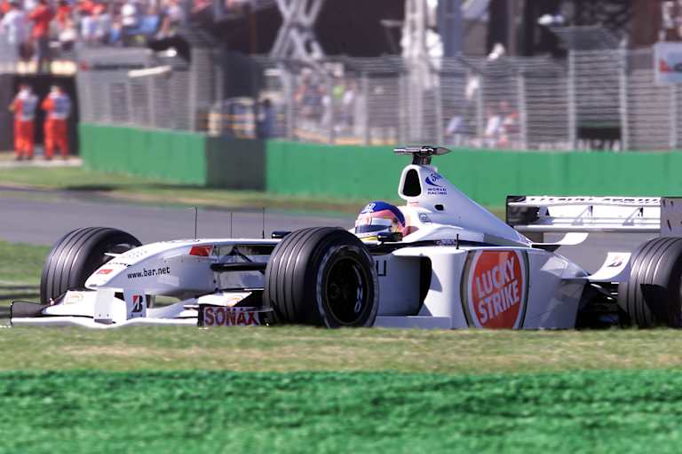 Jacques Villeneuve 2001 in Melbourne