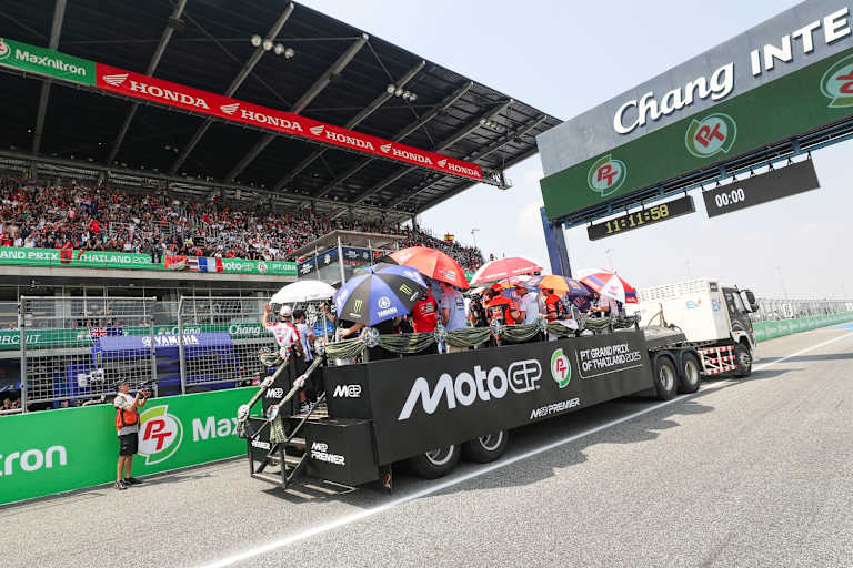 Alle auf einem Wagen: Die 22 Piloten der MotoGP