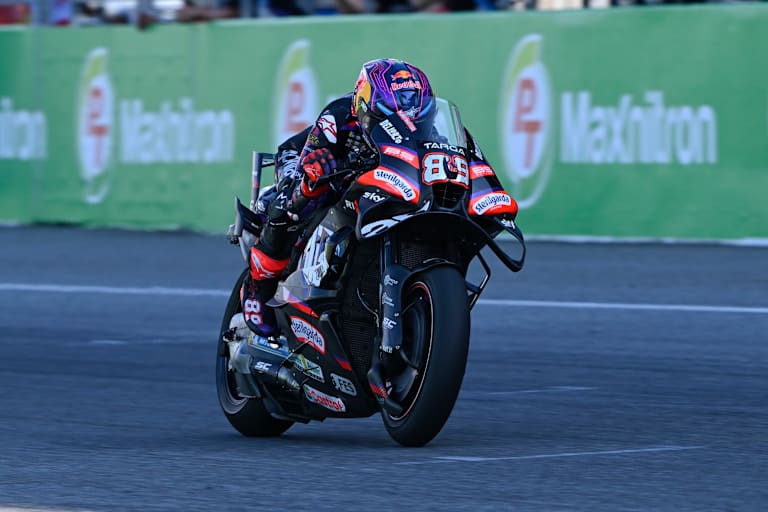 Aprilia-Pilot Jorge Martin: In Sachen Topspeed an der Spitze