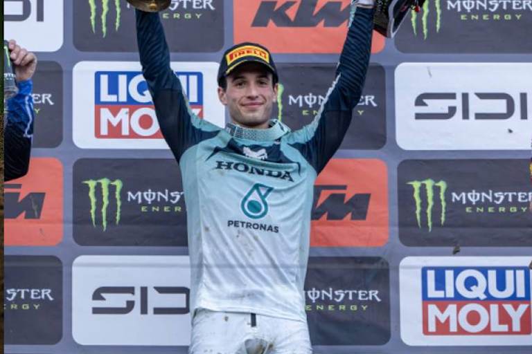 Tom Vialle holte in Frauenfeld seinen ersten Grand-Prix-Sieg in der MXGP