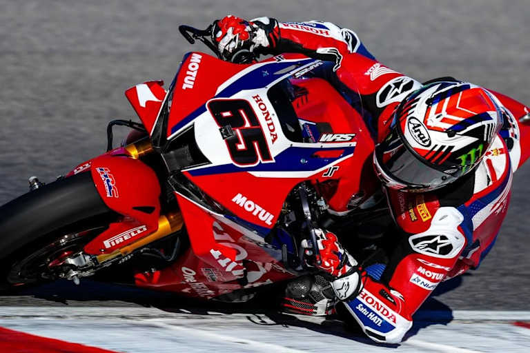 Honda-Testfahrer Jonathan Rea steht vor seinem zweiten Renneinsatz