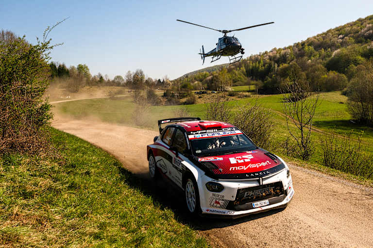 Nikolay Gryazin im Lancia