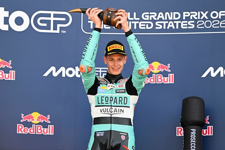 Moto3-Sieger in Austin: Guido Pini