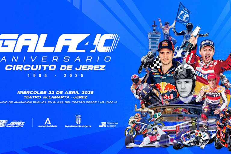 Die Rennstrecke von Jerez feiert 2026 ihr 40-jähriges Bestehen