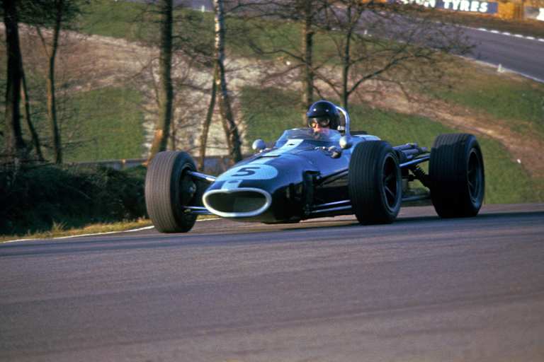 Dan Gurney beim Race of Champions 1967 mit seinem Eagle