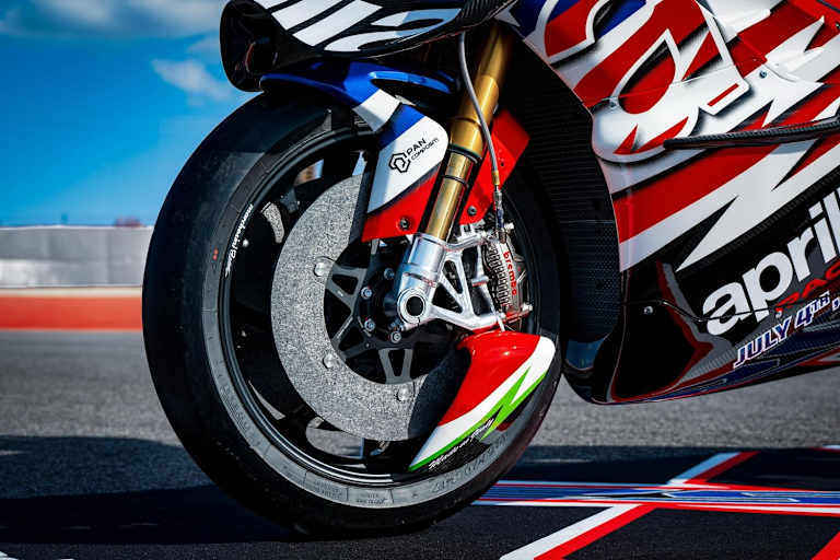 Käufliche MotoGP-Technologie: Karbon-Bremsanlage an der «X 250th»