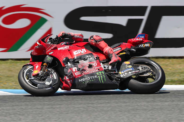 Marc Marquez fuhr beim Spanien-GP mit zerfledderter Ducati auf Platz 12