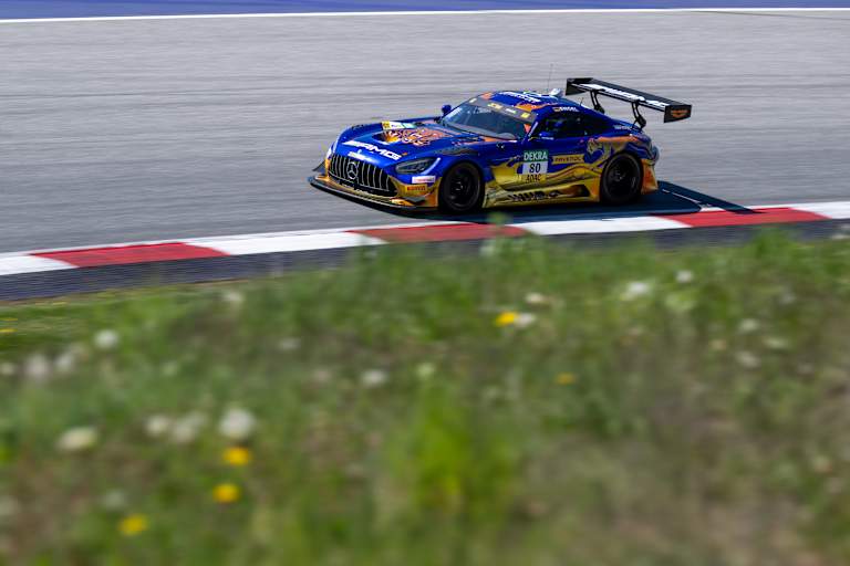 Maro Engel auf dem besten Startplatz