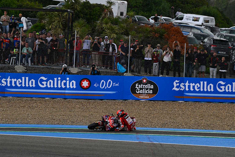 Nach Dram zum Sieg: Auch Marc Marquez stürzte beim Chaos-Sprint in Jerez